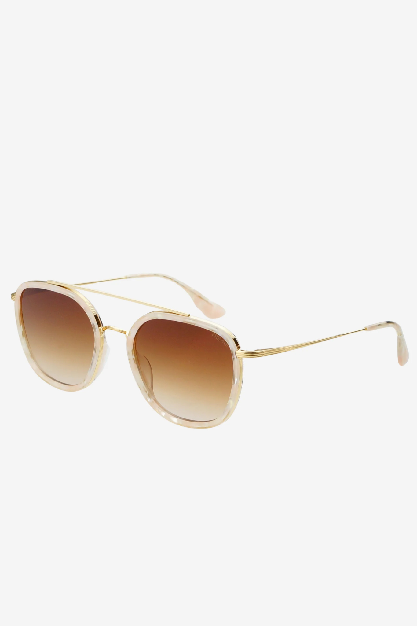 Weston Light Pink/Brown Acetate Sunglasses