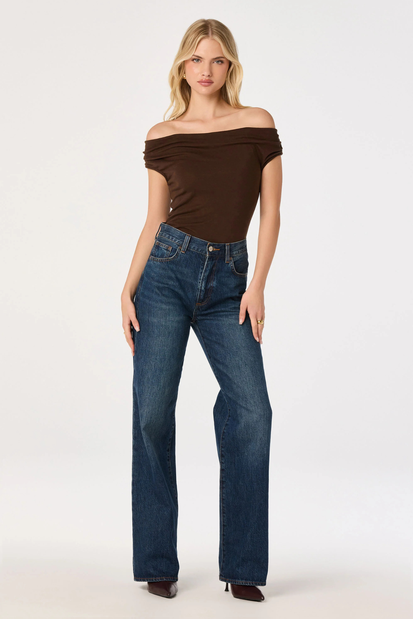 Beverly Dark Brown Top