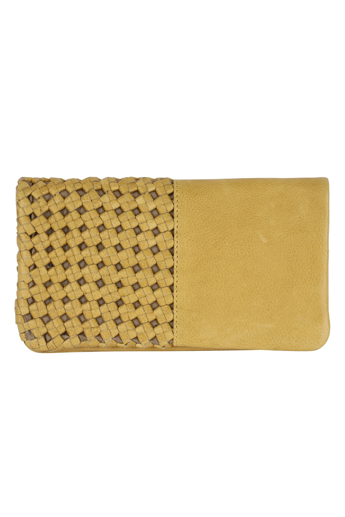 Whitney Lemon Leather Wallet