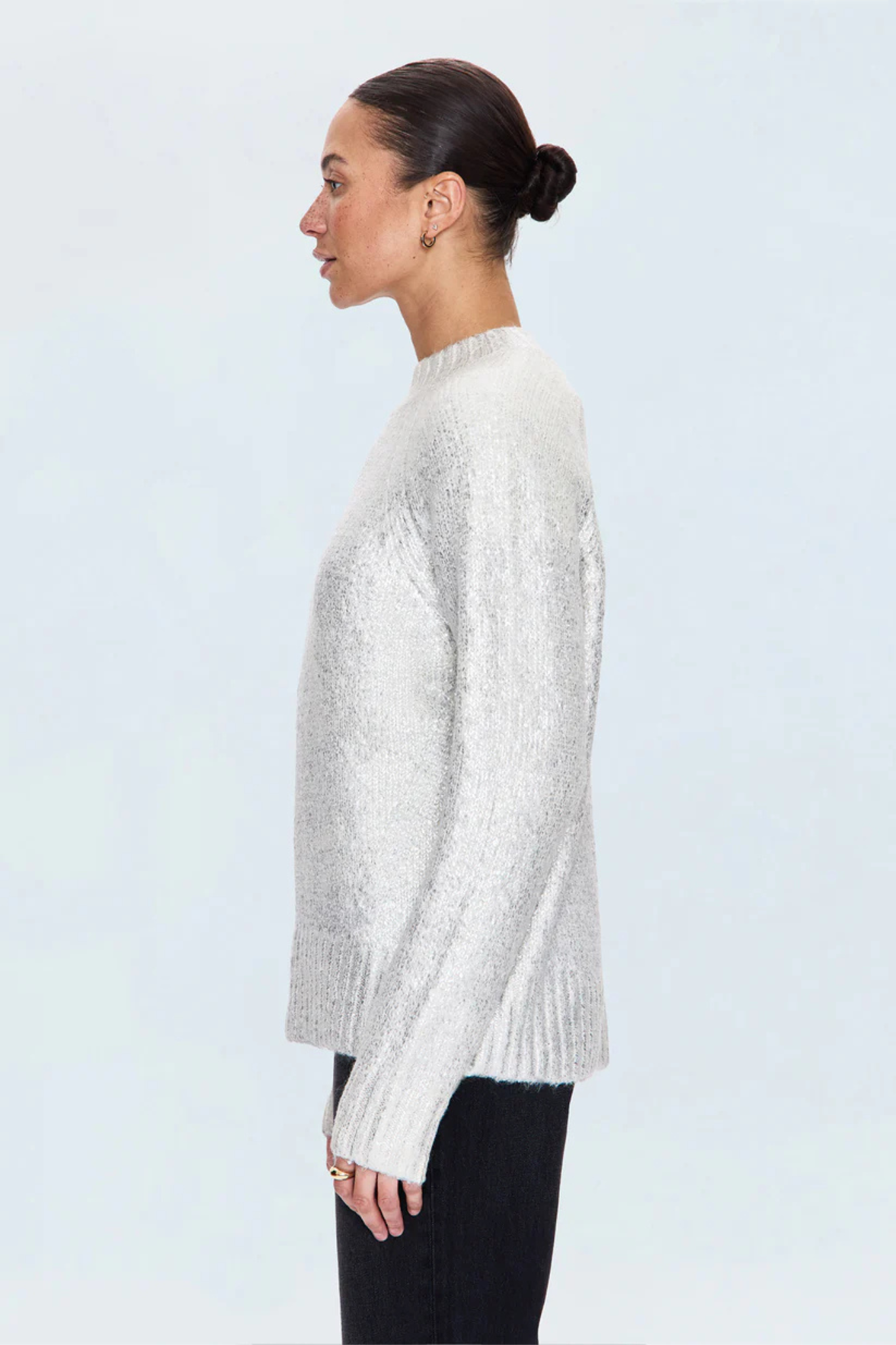 Ilana Silver Frost Sweater