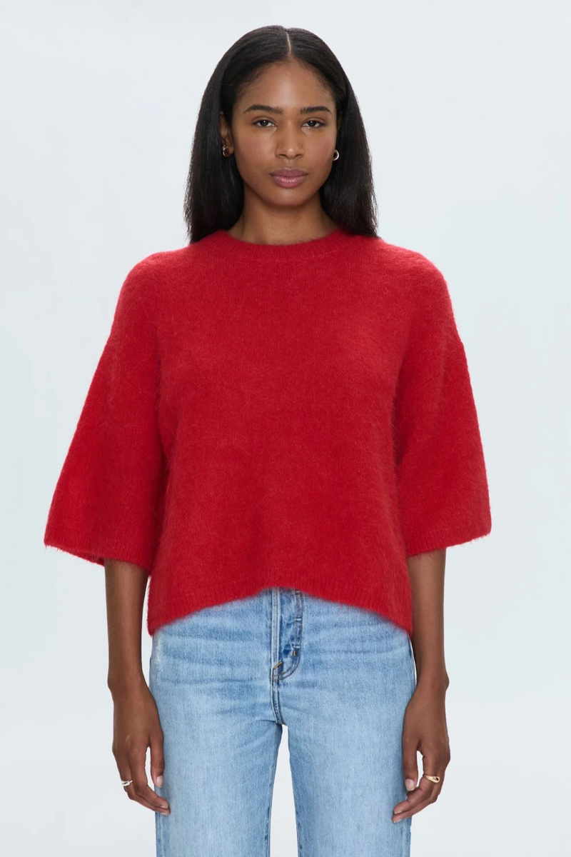 Micah Ruby Sweater Tee