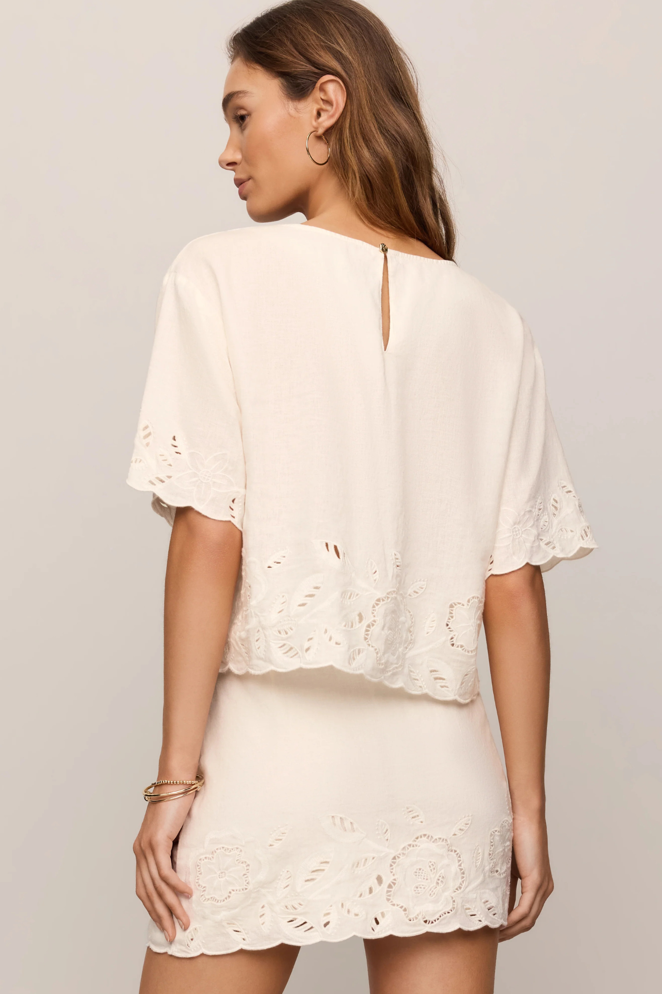 Daya Embroidered Top