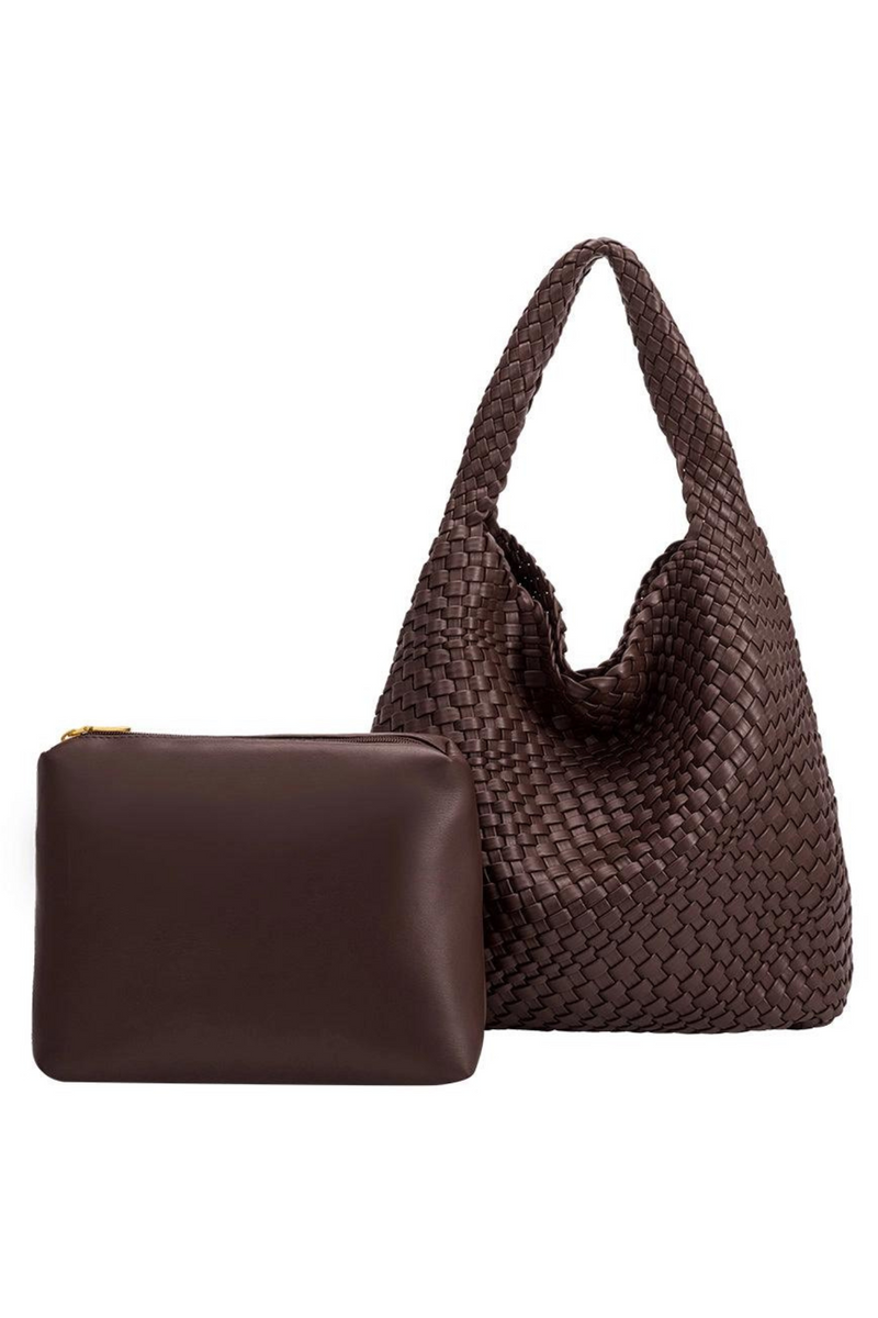 Johanna Espresso Shoulder Bag