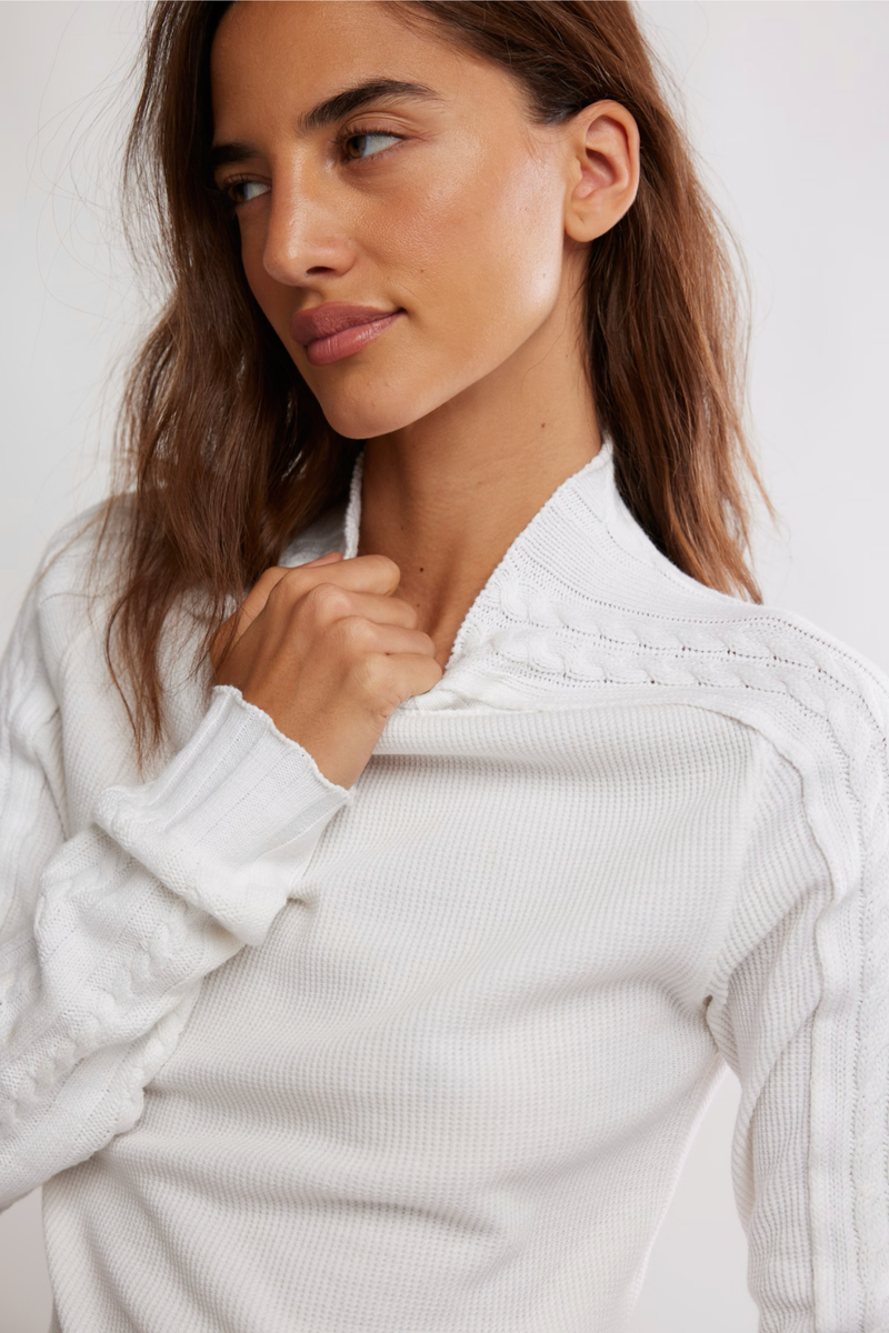 Breezy Ivory Top