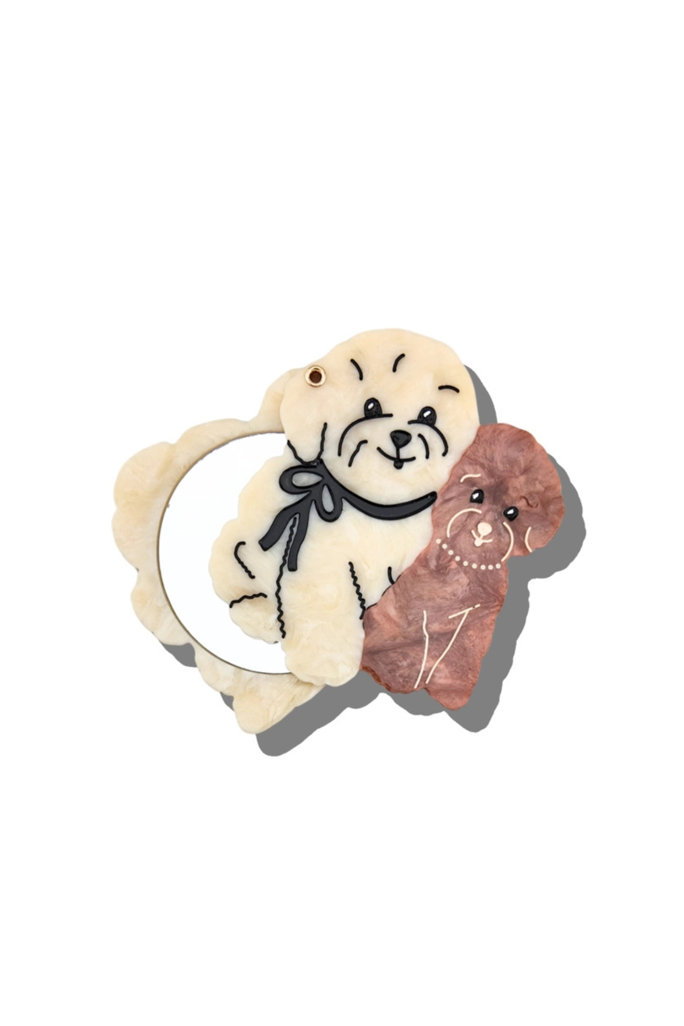 Puppy Friends Compact Mirror