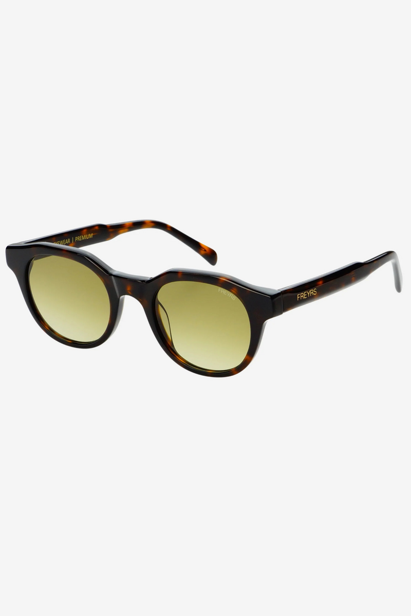 Cameron Tortoise/Green Acetate Sunglasses