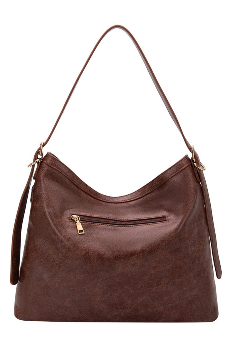 Sloane Burgundy Shoulder Bag