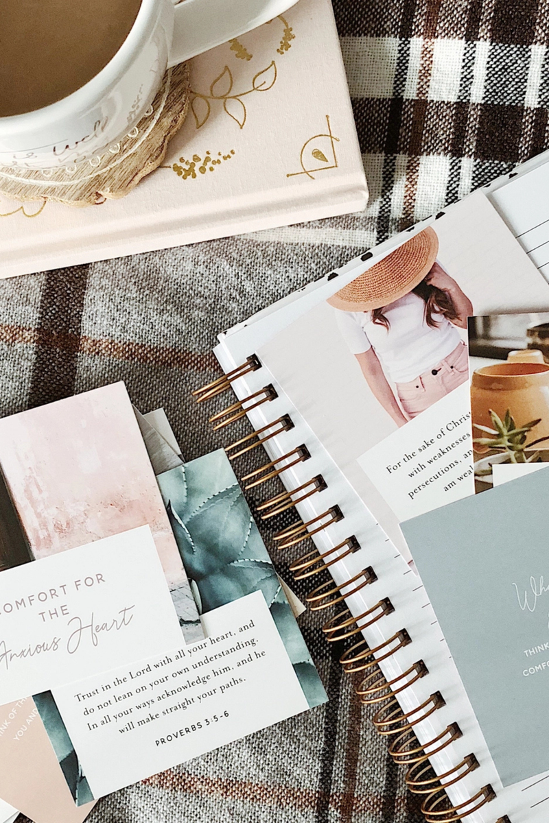 Comfort for the Anxious Heart Verse Cards