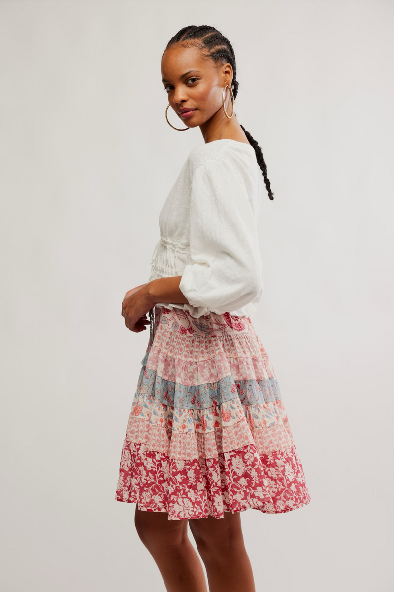 Let's Go Ivory Blouse