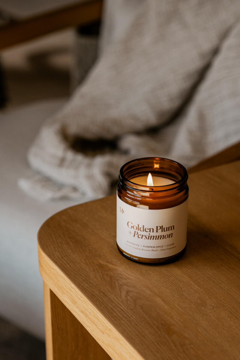 Golden Plum + Persimmon Candle