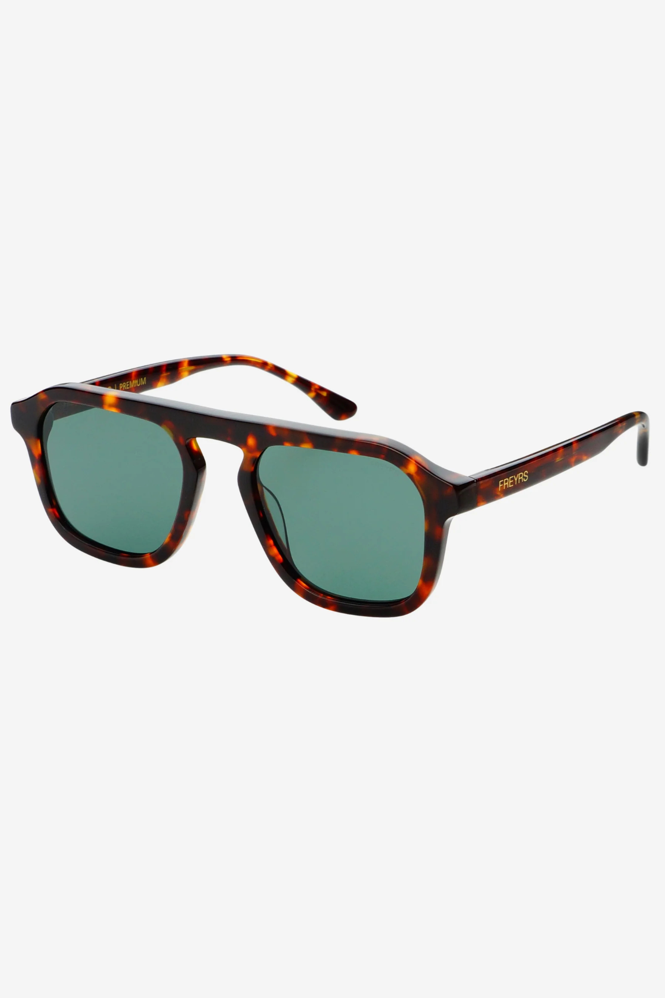 Addison Tortoise Acetate Aviator Sunglasses