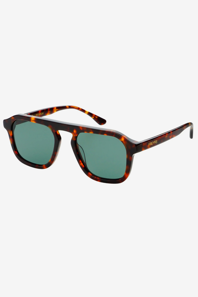 Addison Tortoise Acetate Aviator Sunglasses