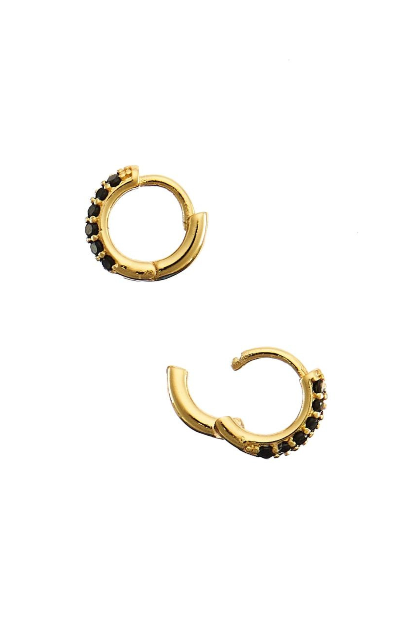 Black Crystal Huggies