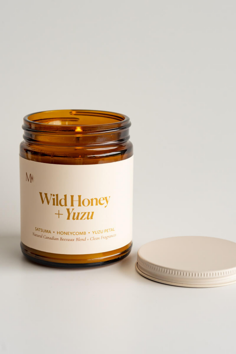 Wild Honey + Yuzu Candle