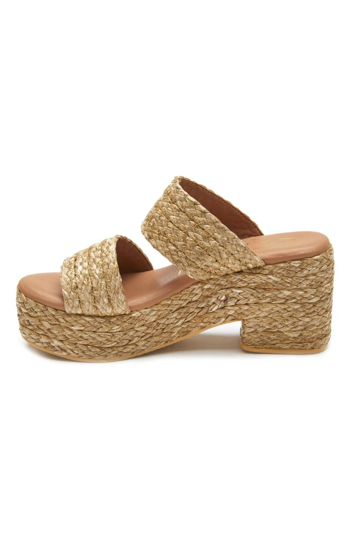 Ocean Ave Raffia Platform Sandal
