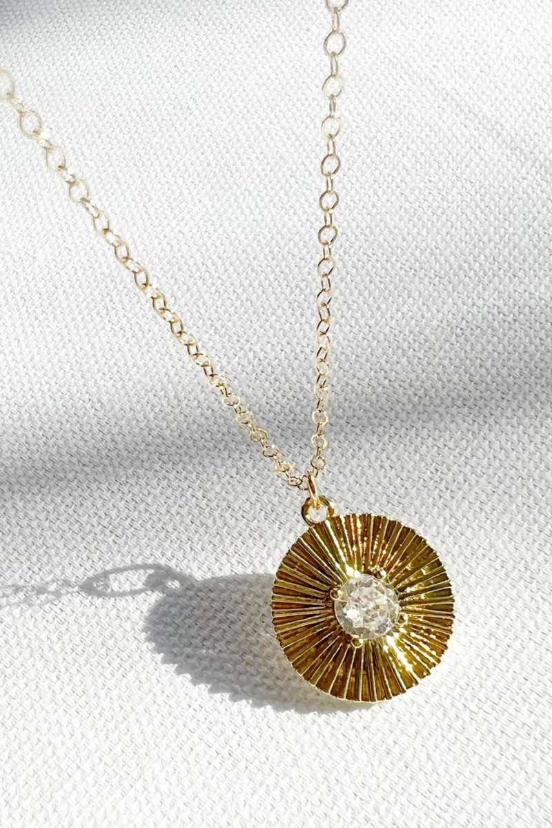 Sunburst Pendant Necklace