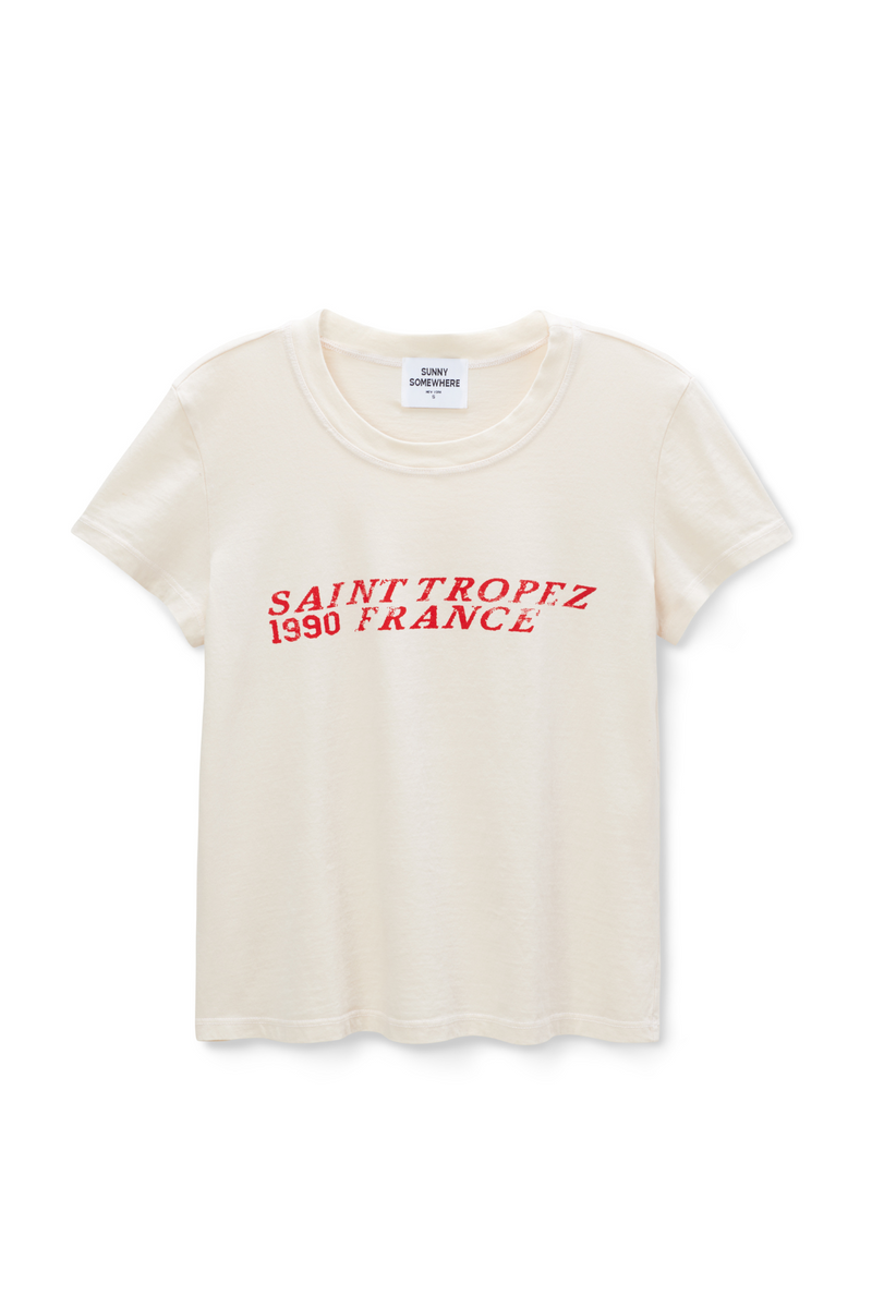 Saint Tropez 1990 France Tee