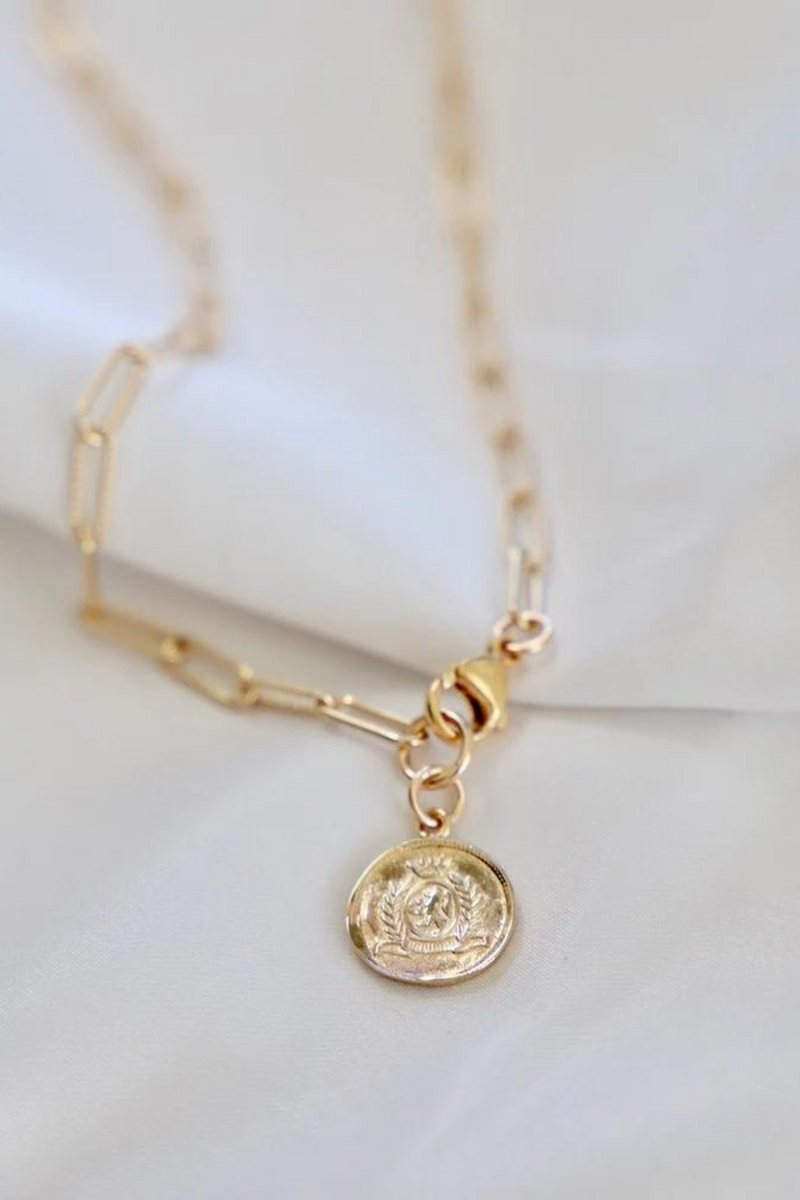 Lora Coin Necklace