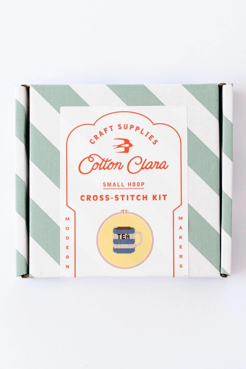 Tea Cross Stitch Kit