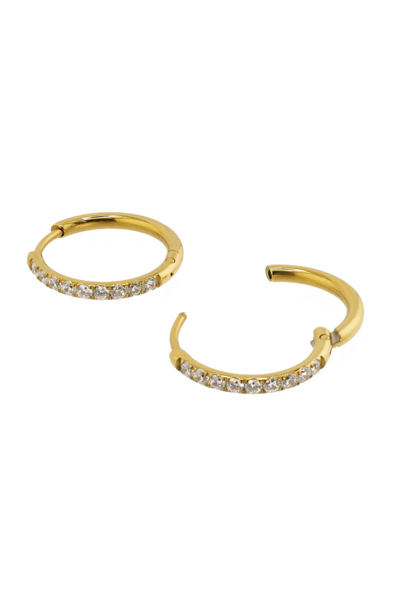 Diamond 18mm Hoops