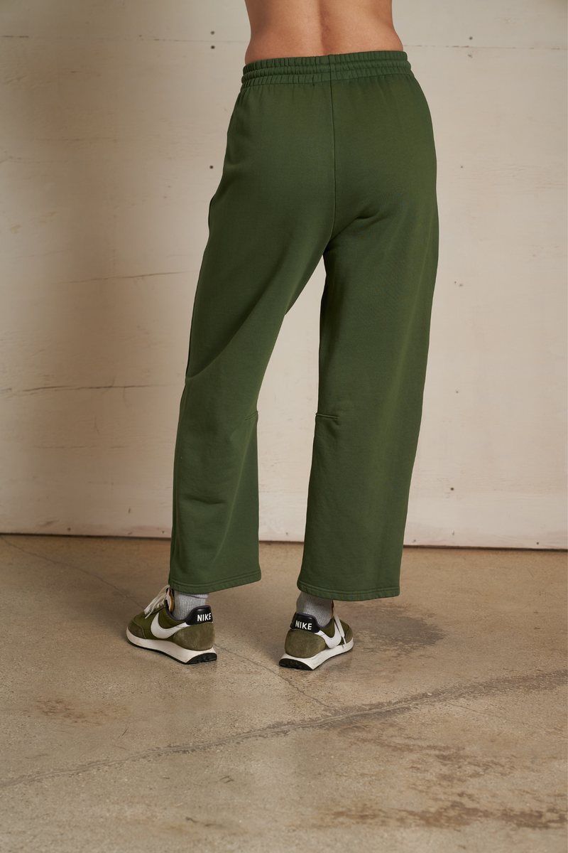Fallon Fern Green Barrel Sweatpant