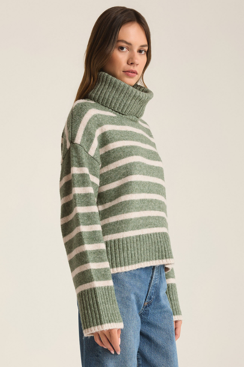 Josephine Palm Stripe Sweater