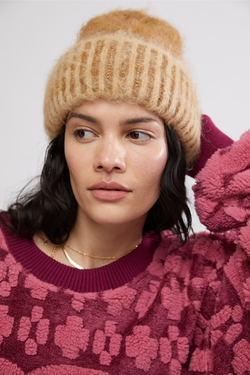 Forever Fuzzy Coffee Beanie