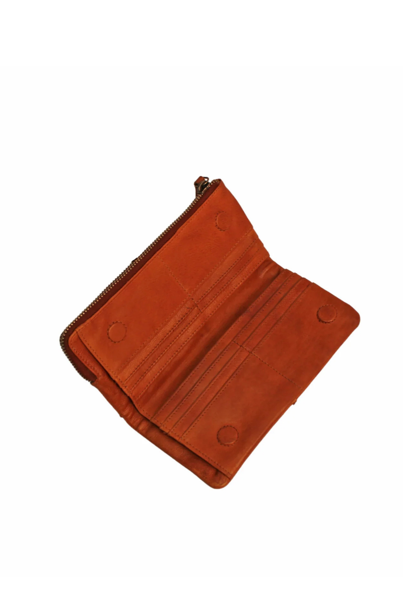 Andi Brown Leather Wallet