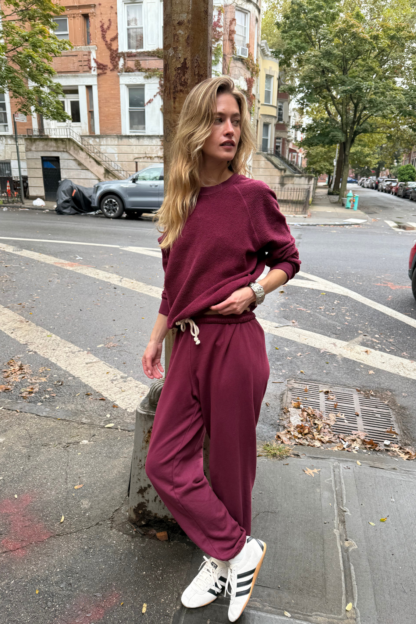 Johnny Dark Burgundy Sweatpant