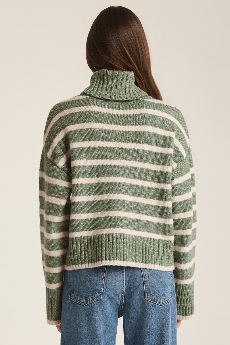 Josephine Palm Stripe Sweater