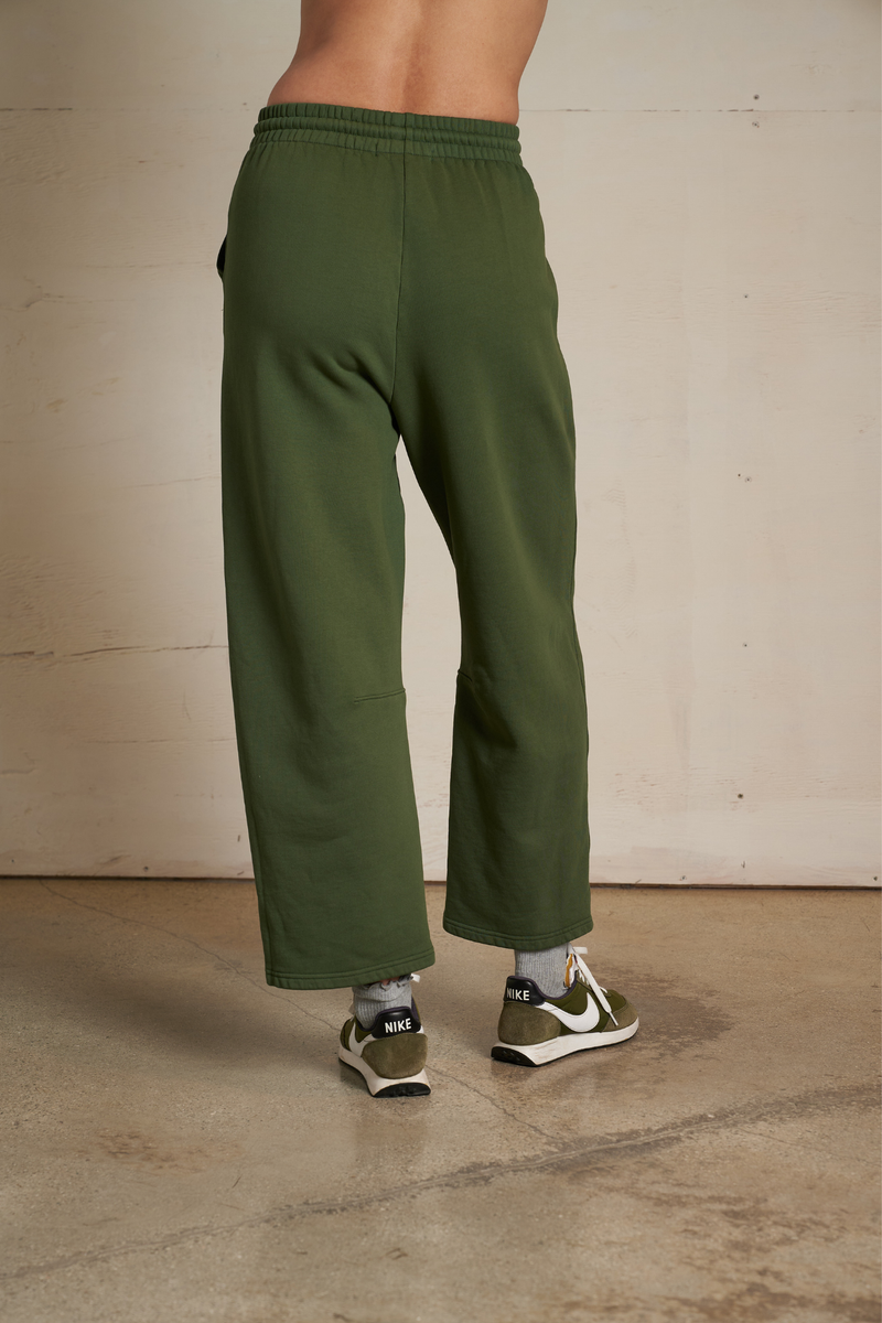Fallon Fern Green Barrel Sweatpant