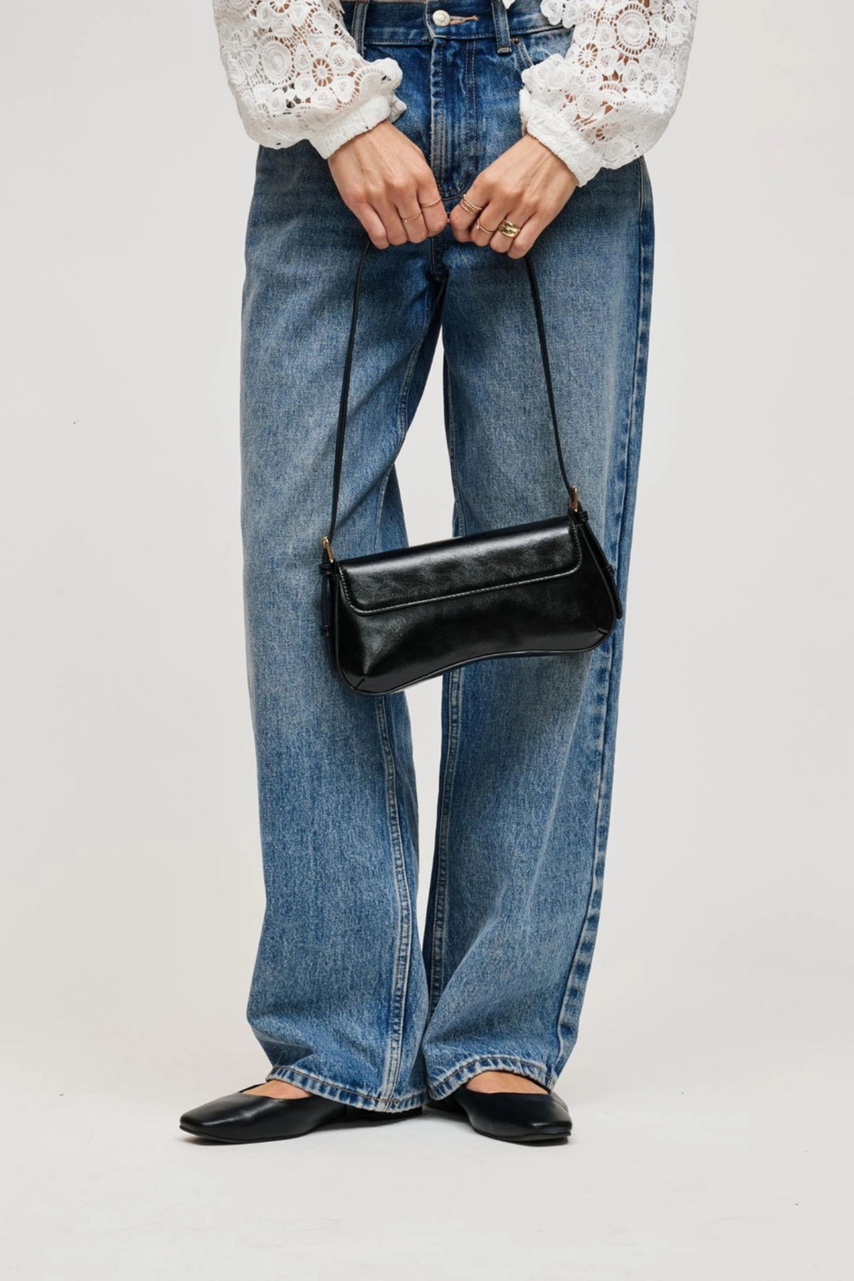 Jameson Black Shoulder Bag