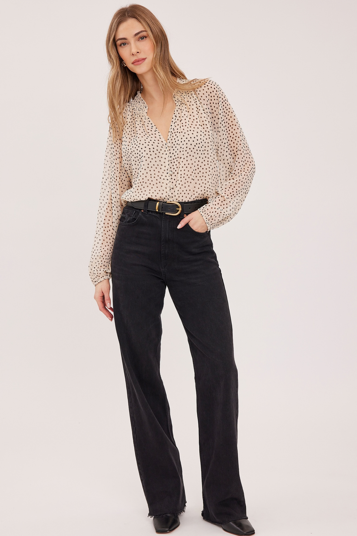 Annie Cream Blouse