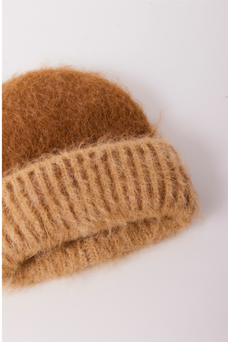 Forever Fuzzy Coffee Beanie