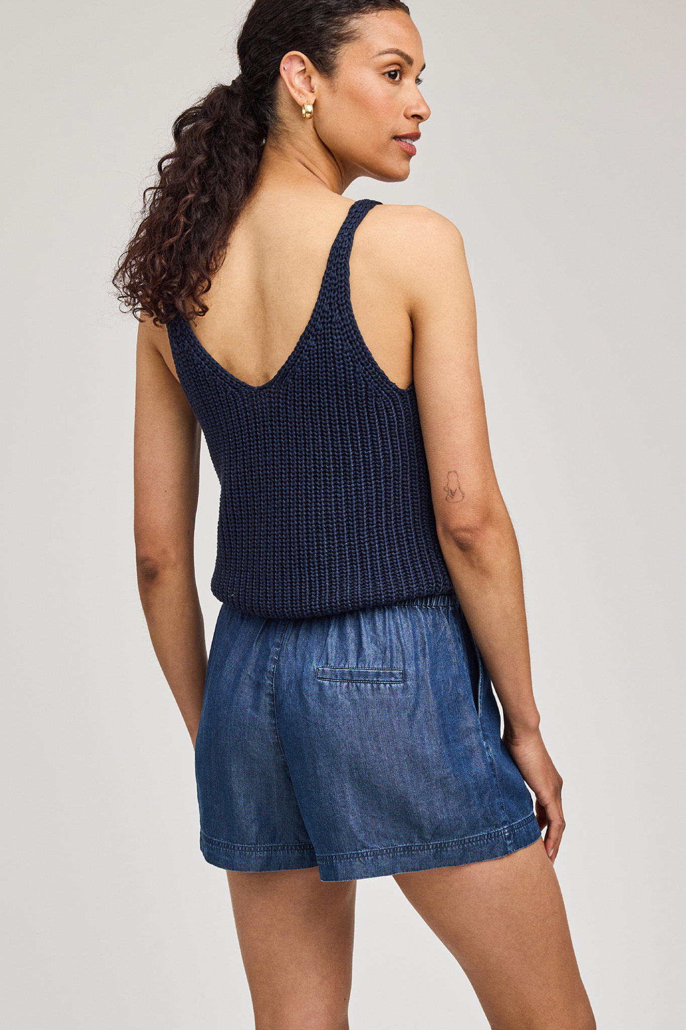 Tessa Dark Blue Short