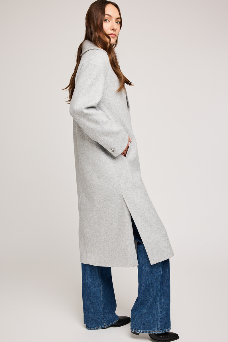 Agatha Heather Grey Coat