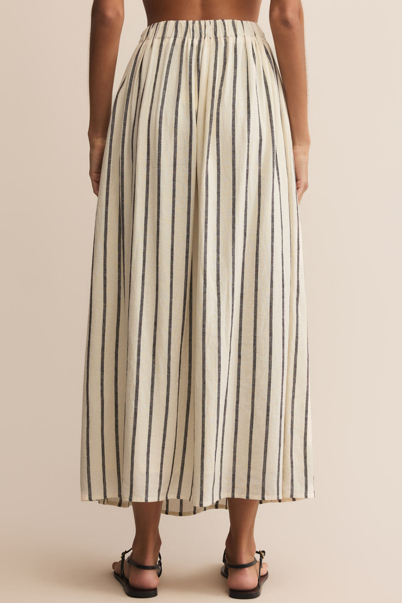 Kassidy Black Stripe Skirt
