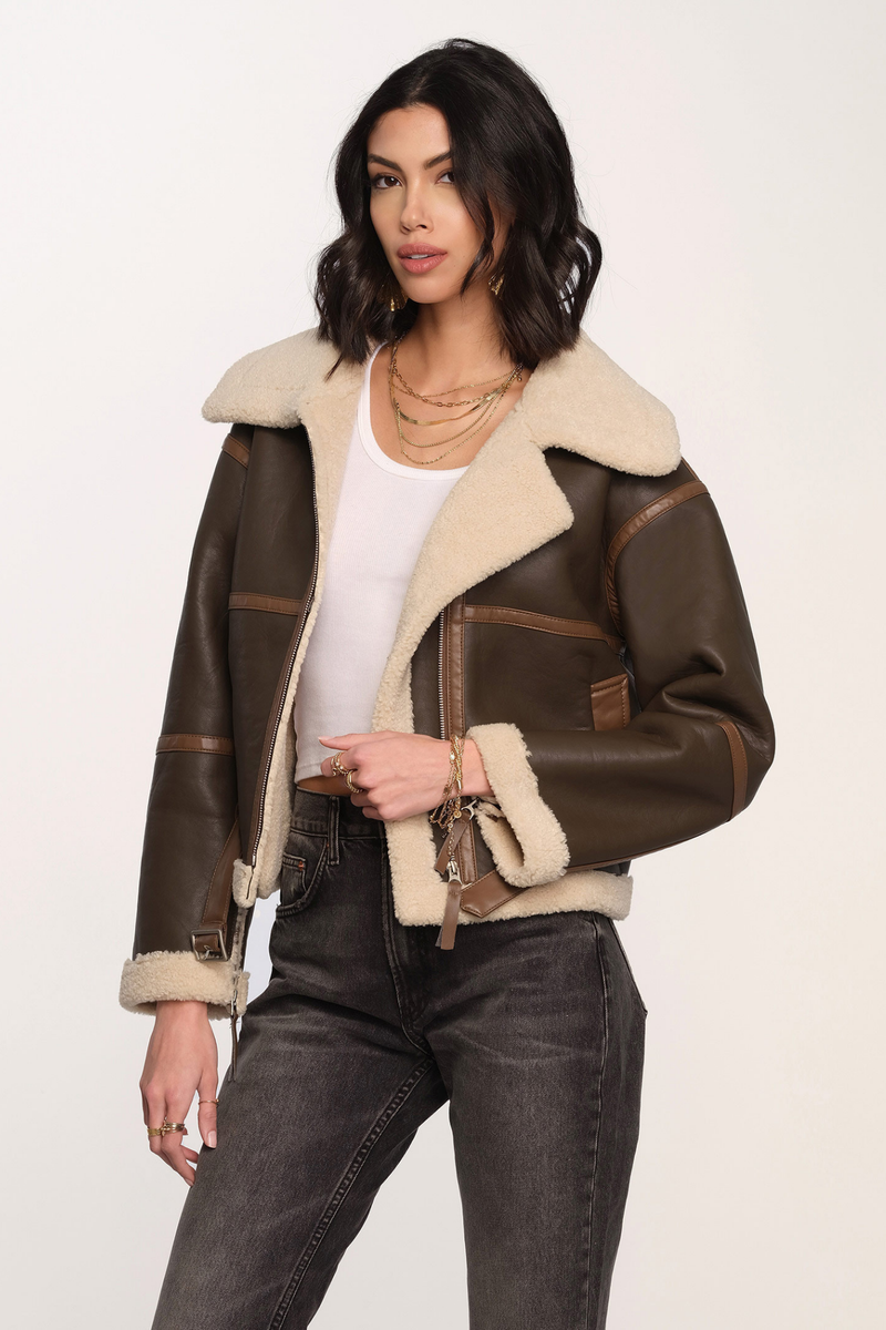 Olina Mocha Jacket