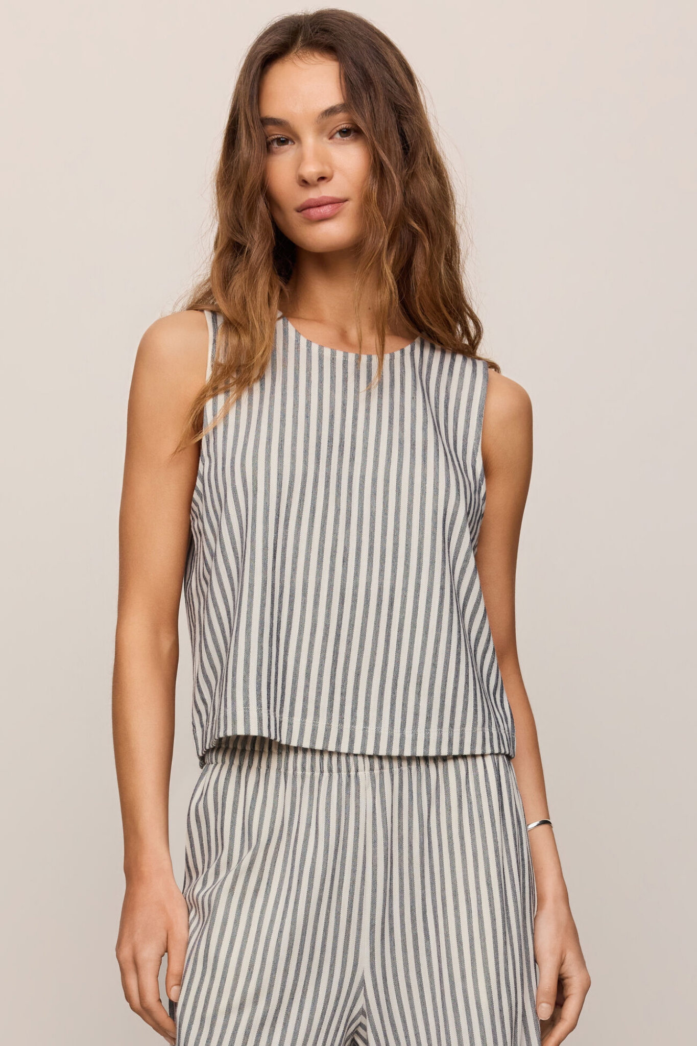 Sloane Eclipse Knit Striped Tank