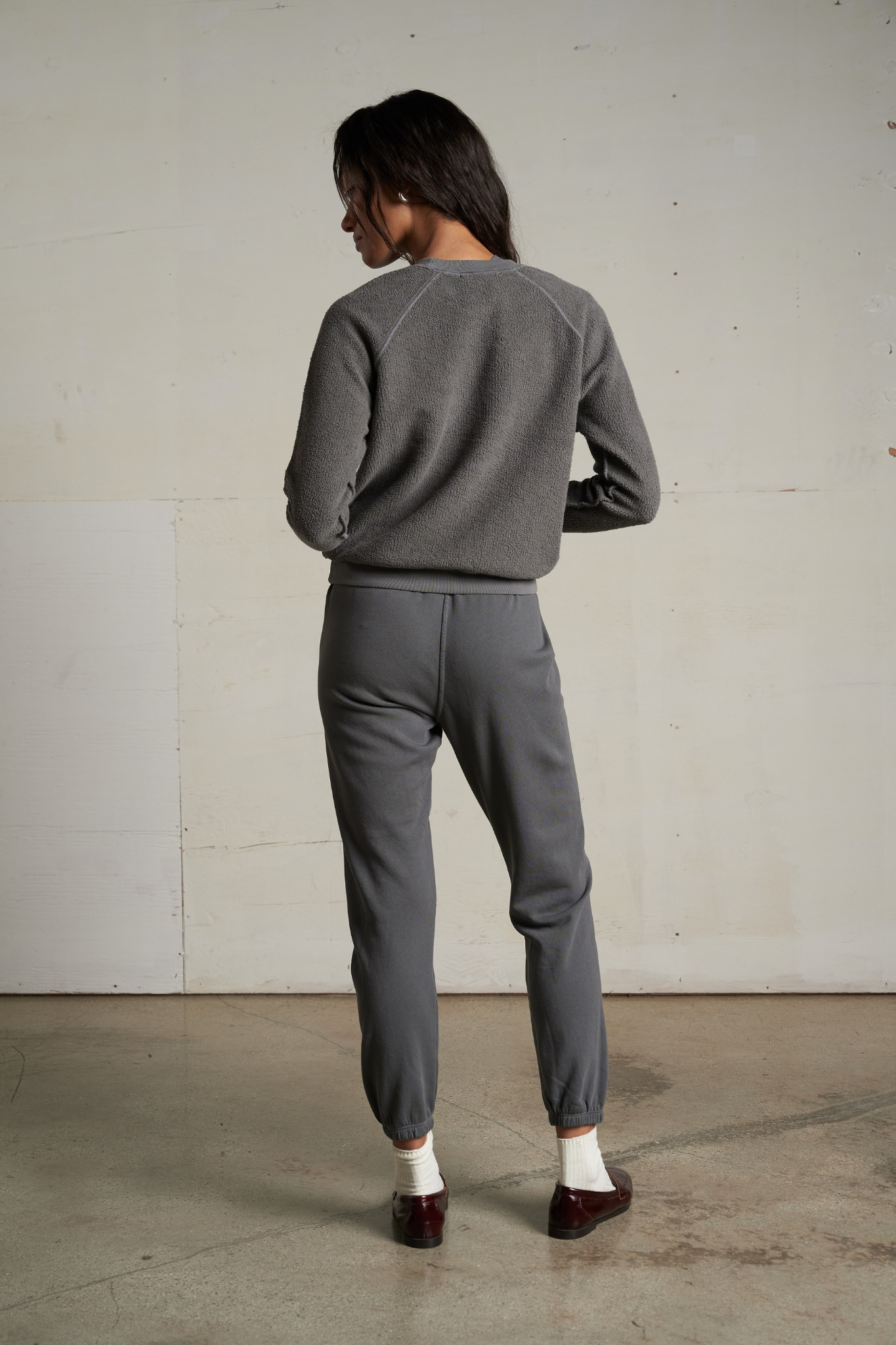 Ziggy Charcoal Inside Out Pullover