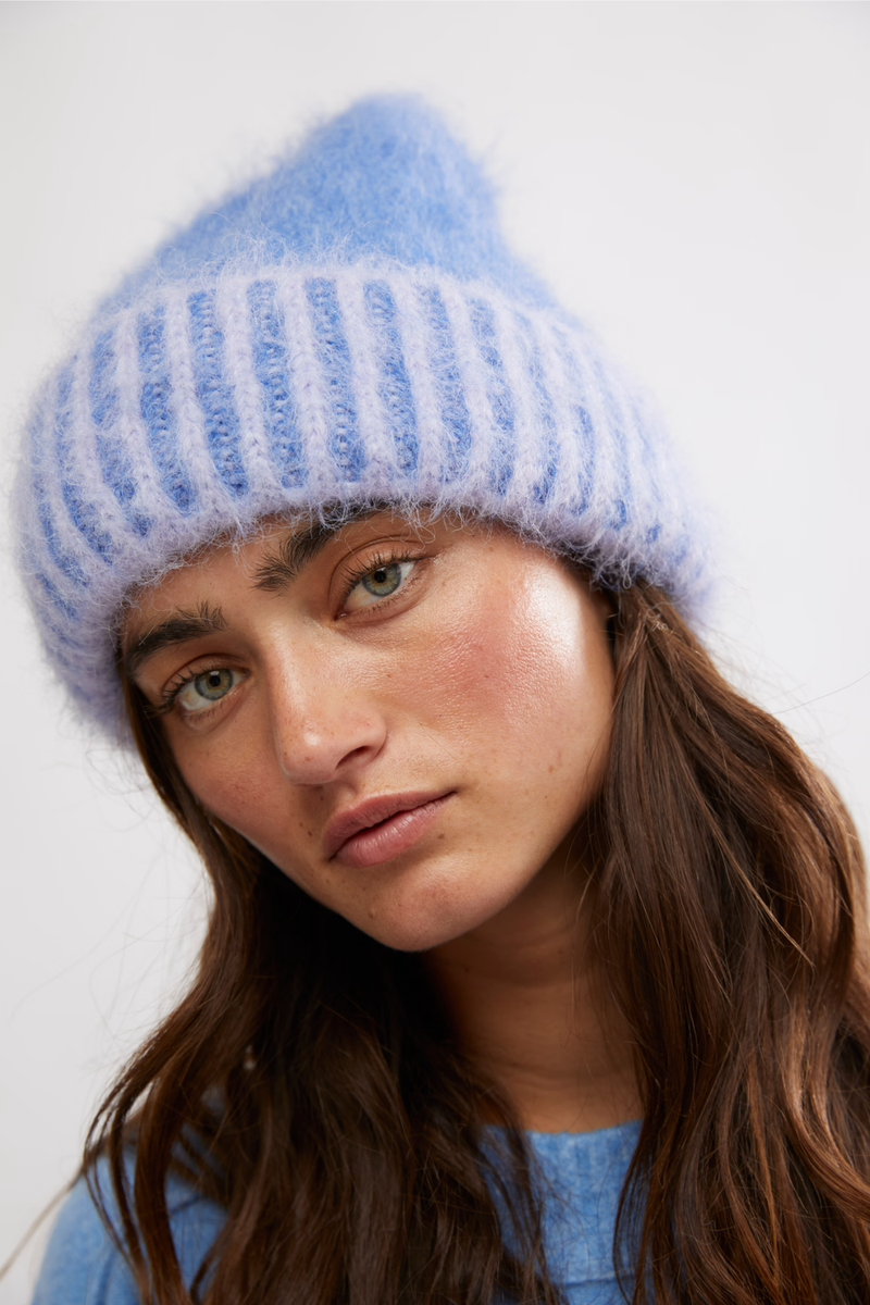 Forever Fuzzy Periwinkle Beanie