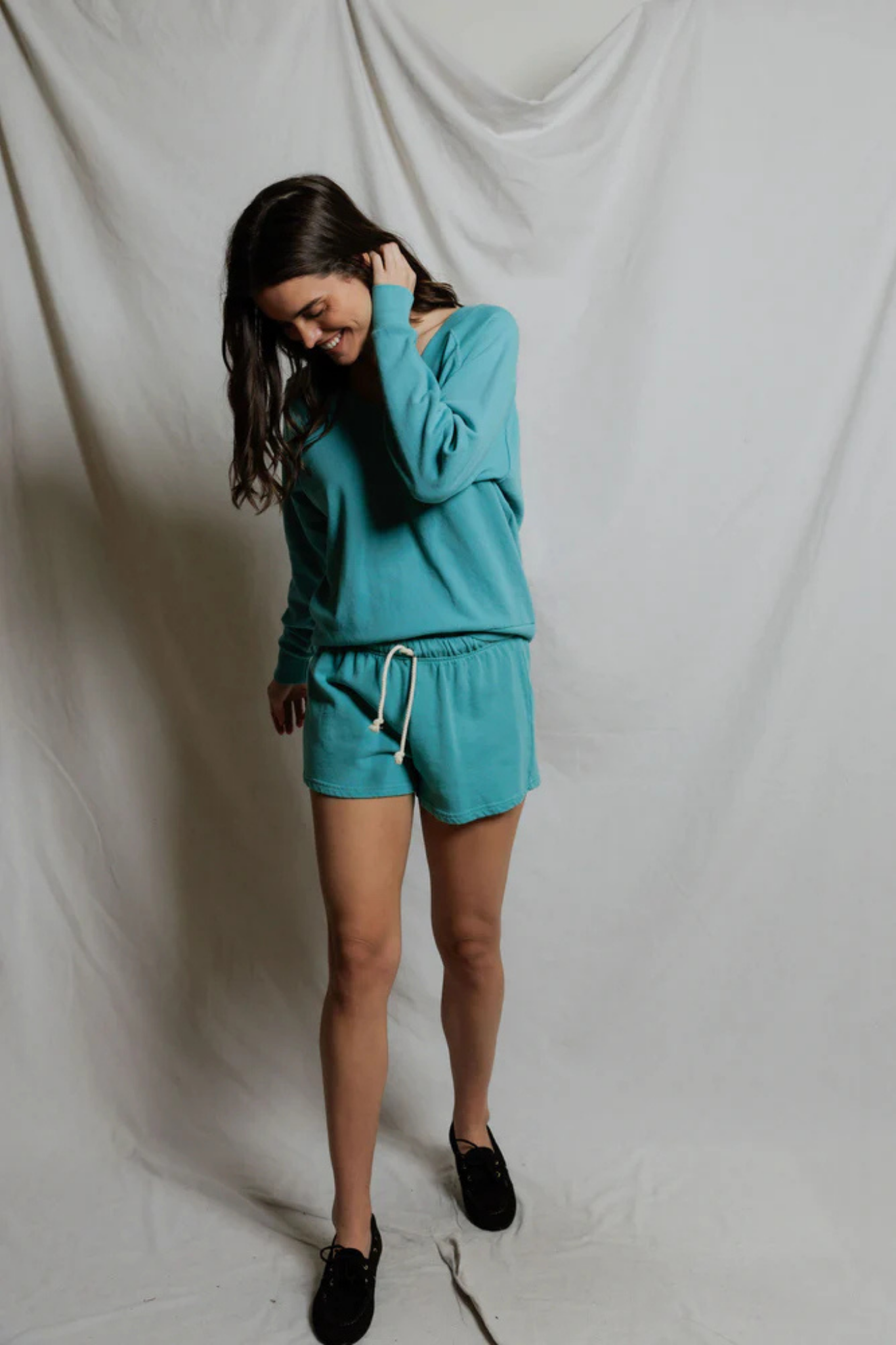 Layla Teal Blue Short