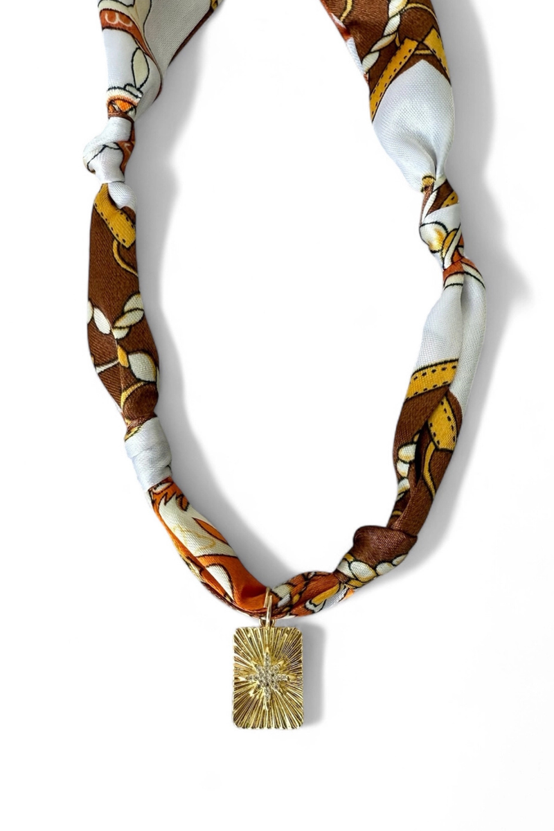 Verona Scarf Necklace