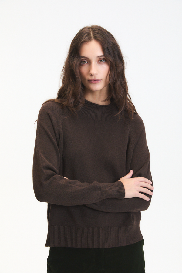 Douglas Chocolate Sweater