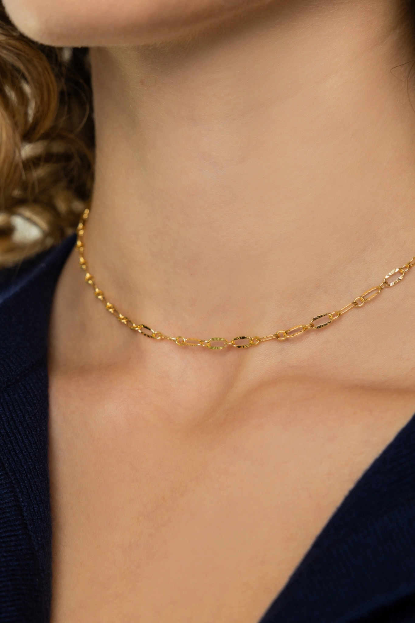 Modern Paperclip Necklace