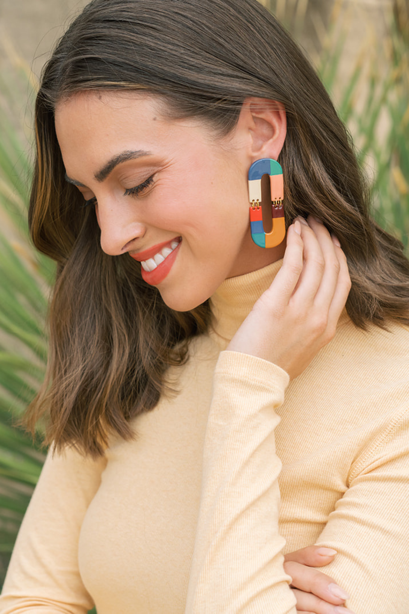 Rancher Oval Earrings