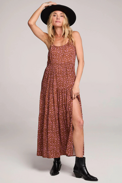 Rome Mocha Maxi Dress