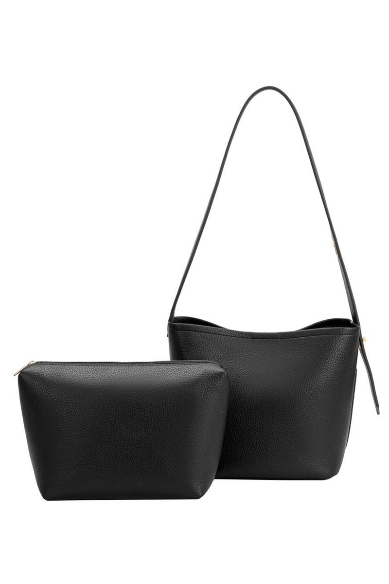 Irina Black Shoulder Bag