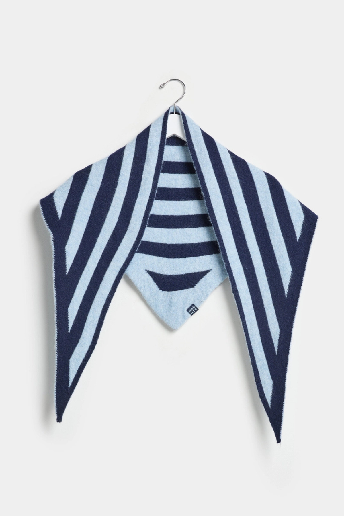Navy/Blue Triangle Scarf