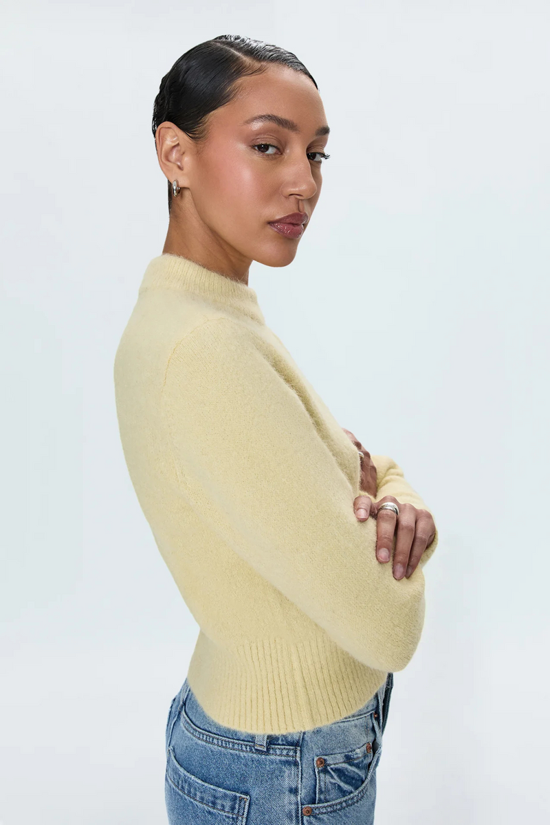 Sara Soft Yellow Sweater